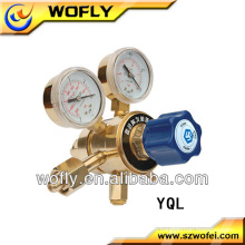 Deux étages Argon Gas Brass Pressure Regulator Pressure